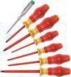 Набор отвёрток Wera 1160 i/7 Kraftform Comfort VDE + индикатор напряжения, 05031575001