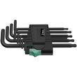 Набір Г-подібних ключів, Wera 967 PKL/9 TORX®, BlackLaser 05024242001