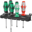Набор отверток WERA KRAFTFORM PLUS 334/368/6 RACK, 05347778001