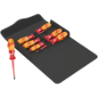 Набор отвёрток WERA Kraftform 100 iS/7 Set 1. Часть из них – с зауженным стержнем, 05136013001