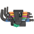 Набір Г-подібних ключів, метричних, BlackLaser950 / 9 Hex-Plus Multicolour 2, 05133164001