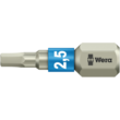 Бита WERA 3840/1 TS, нержавеющая сталь, 05071072001, 2.5×25