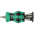 Ручка-битодержатель с трещоткой WERA Kraftform Kompakt Stubby RA 4, 05008893001