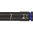Торцева ударна головка WERA 8790 B Impaktor Deep 7/16 квадрат 3/8, 05005567001