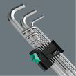 Набор Г-образных ключей WERA, 950/9 Hex-Plus 2, метрических, хромированных, (05021909001). Фото-7