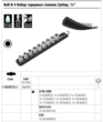 Набор торцевых головок Zyklop 3/8 Belt B 4, 05003973001. Фото-10