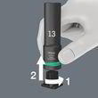 Набір торцевих головок 1/2 WERA 8790 C Impaktor Deep Set 1, 05004841001. Фото-6
