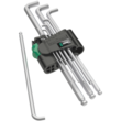 Набор Г-образных ключей WERA, 950/9 Hex-Plus 4, метрических, хромированных, 05073594001. Фото-2