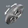 Набор инструментов WERA Kraftform Kompakt 400 RA Imperial Set 2, 05057474001, дюймовый. Фото-5