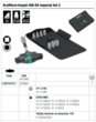 Набор инструментов WERA Kraftform Kompakt 400 RA Imperial Set 2, 05057474001, дюймовый. Фото-12