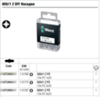 Биты WERA 855/1 Z DIY, 05072403001, 10×PZ1×25. Фото-2