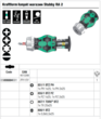 Ручка битодержатель с трещоткой WERA Kraftform Kompakt Stubby RA 2, 05008884001. Фото-9