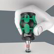 Ручка-битодержатель WERA Kraftform Kompakt Stubby Magazin 1, 05008873001. Фото-6