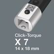 Динамометрический ключ для сменных инструментов Wera Click-Torque X 7, 05075657001. Фото-4