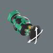 Ручка-бітотримач з тріскачкою WERA Kraftform Kompakt Stubby RA 1, 05008891001. Фото-7