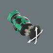 Ручка-бітотримач з тріскачкою WERA Kraftform Kompakt Stubby RA 4, 05008893001. Фото-7