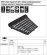 Набор удлиненных гаечных ключей с кольцевой трещоткой WERA 6007 Joker Imperial 8 Set 1, 05020385001. Фото-6