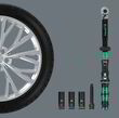 Динамометрический ключ WERA Click-Torque Lock C 3 car set 1 для замены дисков, 40–200 Нм, 05075790001. Фото-4