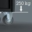 Візок інструментальний з нержавійки WERA 9702 Tool Rebel roller cabinet Stainless XXL 2, 202 од. 05150132001. Фото-13