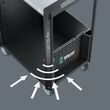 Инструментальная тележка из нержавеющей стали WERA 9706 Tool Rebel roller cabinet Stainless 2, 191 шт. 05150136001. Фото-12