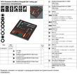 Ложемент з комбінованим набором WERA 9753 Kraftform Kompakt maintenance set 1, 45 од. 05150153001. Фото-5